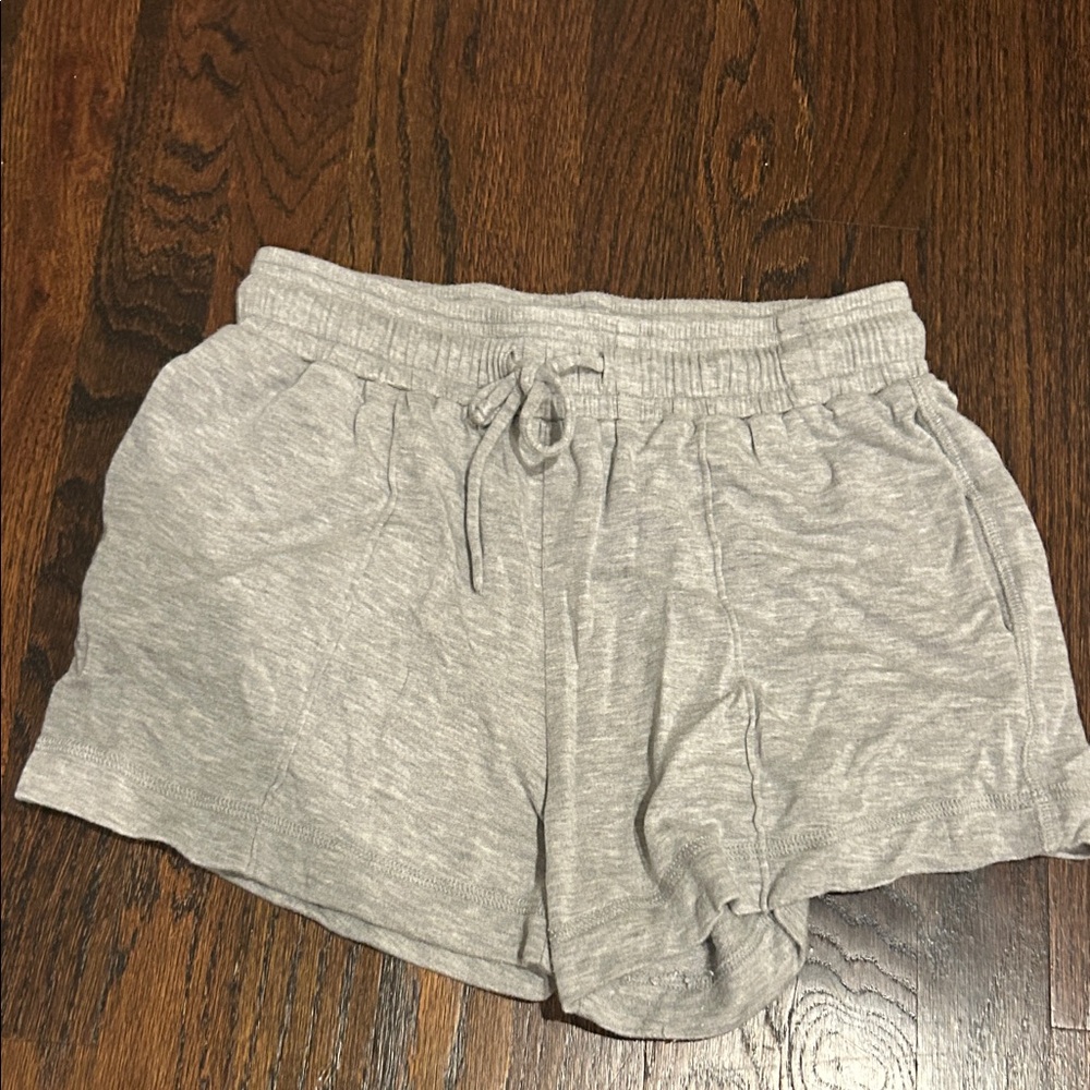 Casual Comfort Women's Athletic Shorts in Light Gray